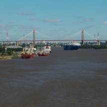 From Hamburg to Buenos Aires with a cargo ship